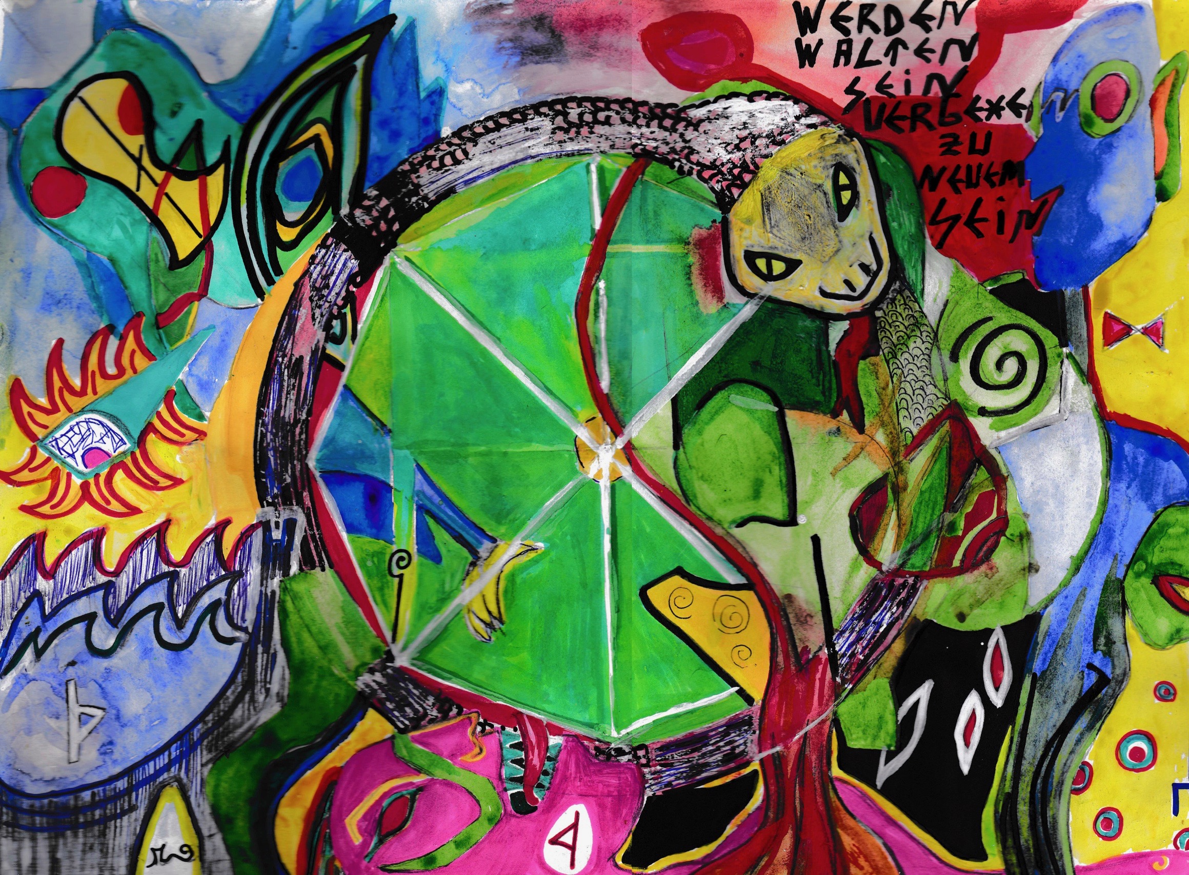 Hagal – Hagel – Rad des Schicksals