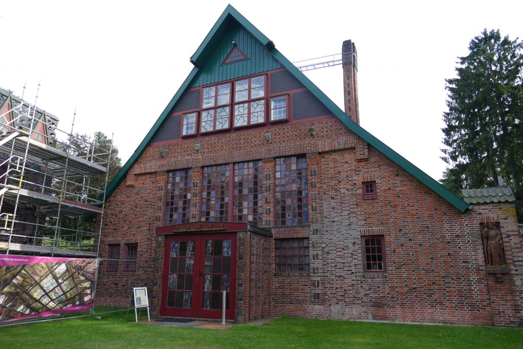 Eddahalle, Kunststätte Bossard, Außenansicht
