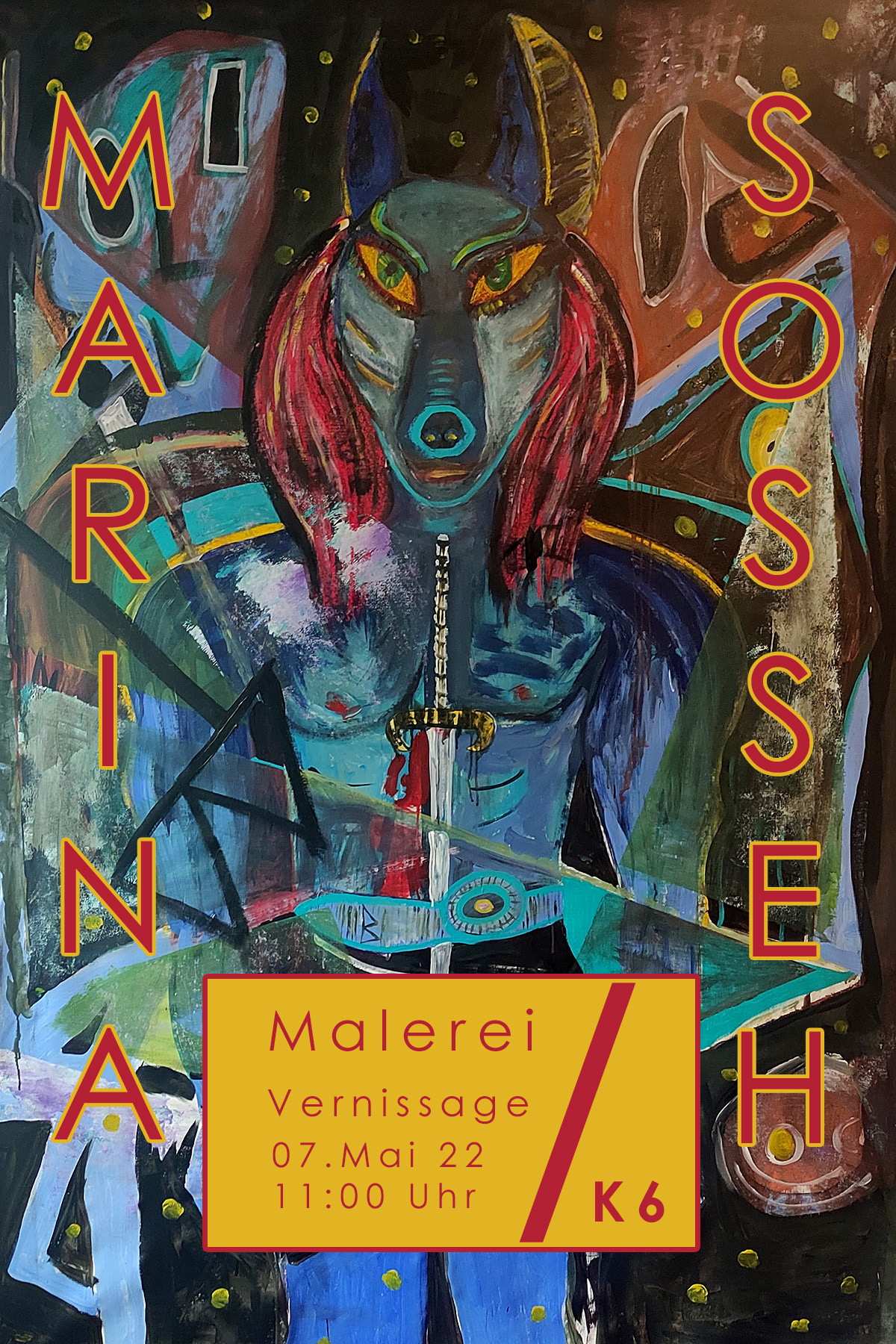 Im Mai stelle ich meine Bilder aus!