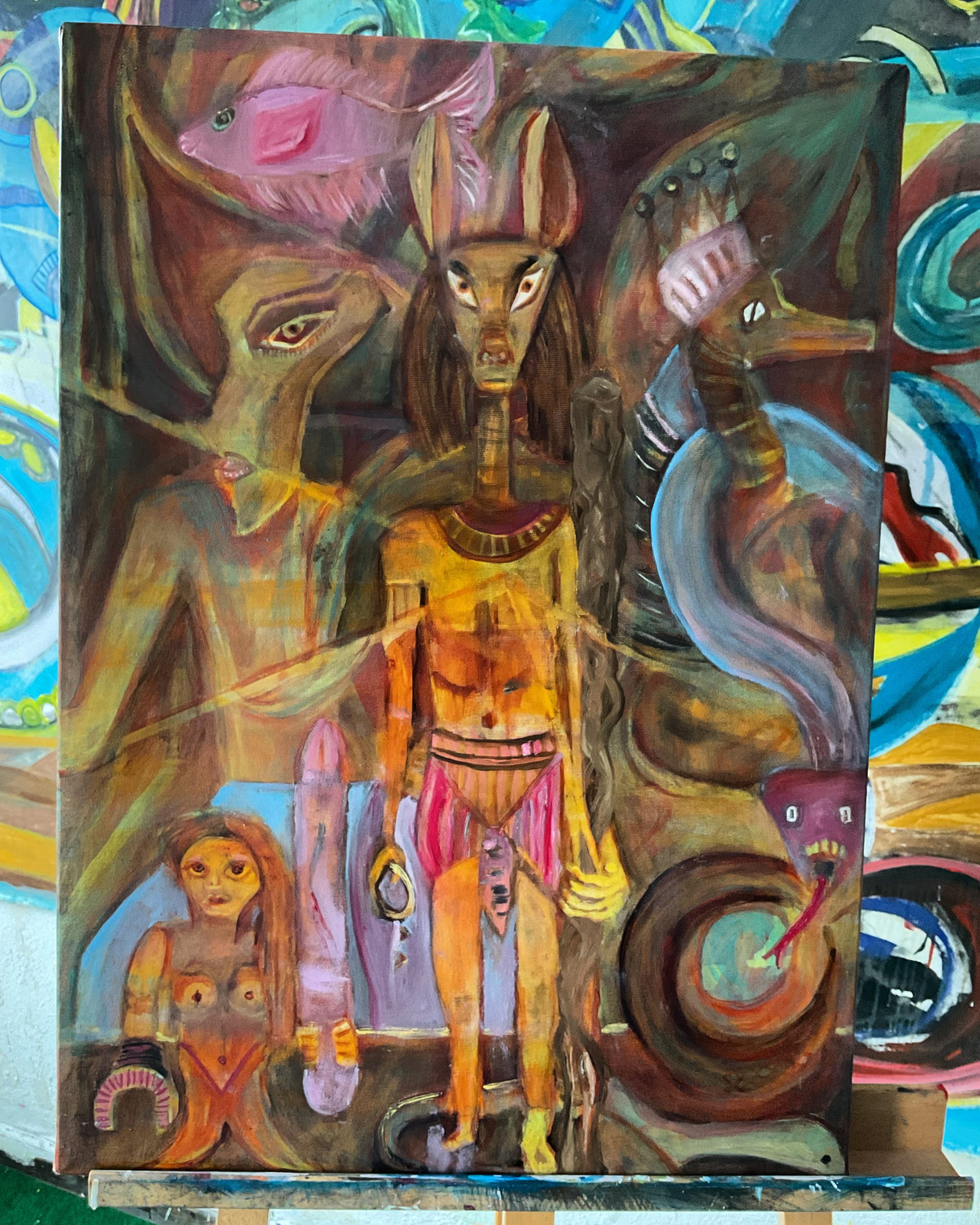 Mami Wata und Anubis