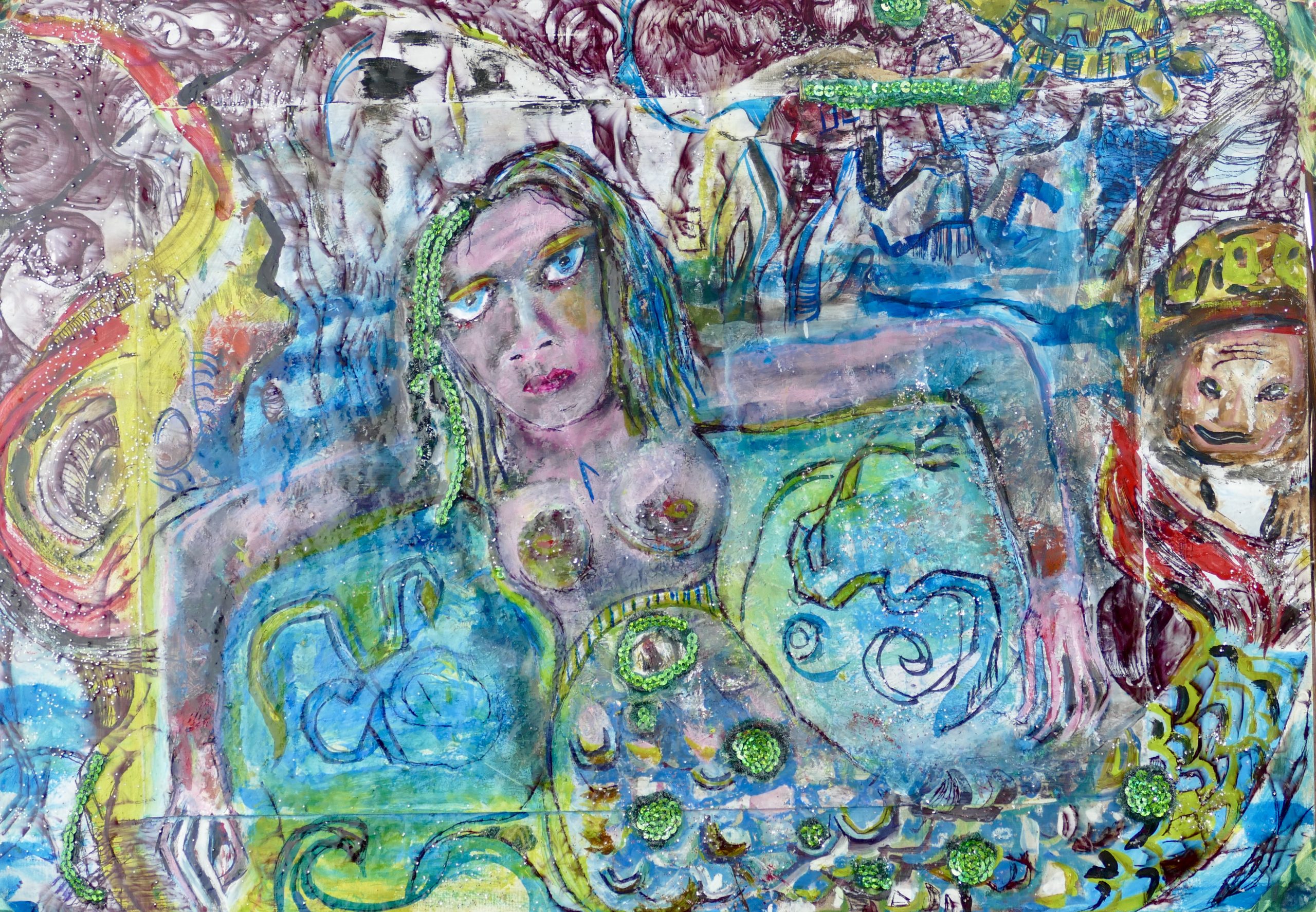 Die Magie des Malens oder wie ein neues Bild entsteht