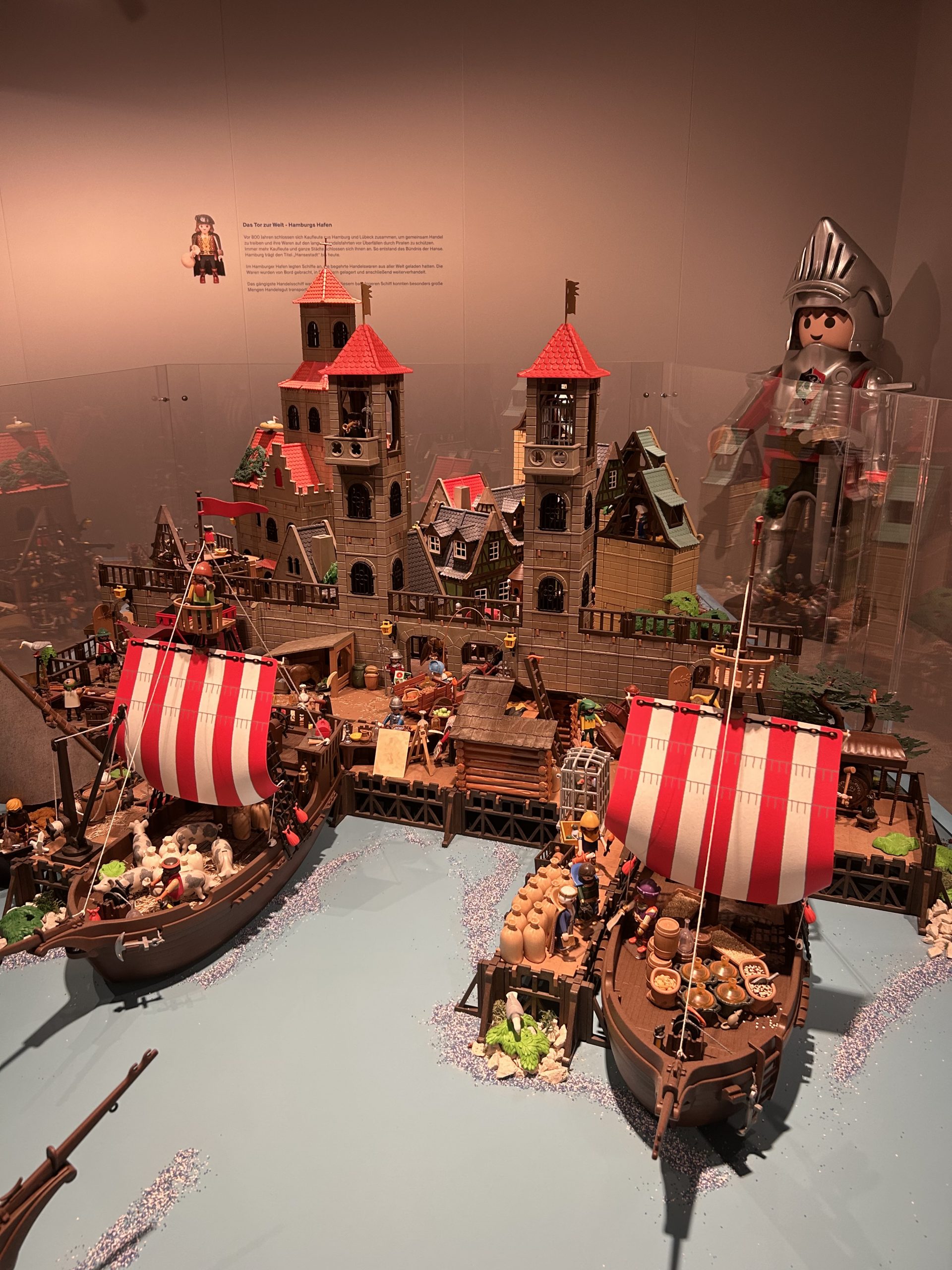 Playmobil im Archäologischen Museum in Hamburg-Harburg
